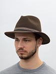 Шляпа BAILEY арт. 37158 BRANDT (темно-коричневый)